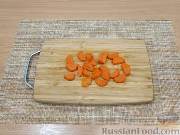Форшмак с плавленым сыром, морковью и луком