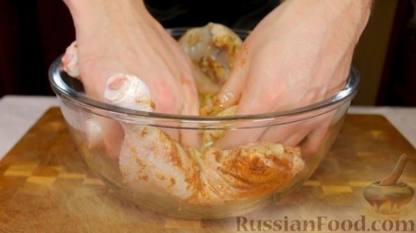 Курица с рисом и овощами в рукаве (в духовке)