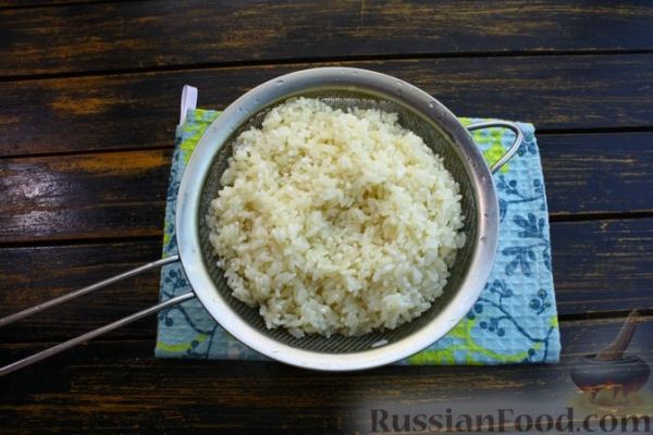 Рис с мясом (в микроволновке)